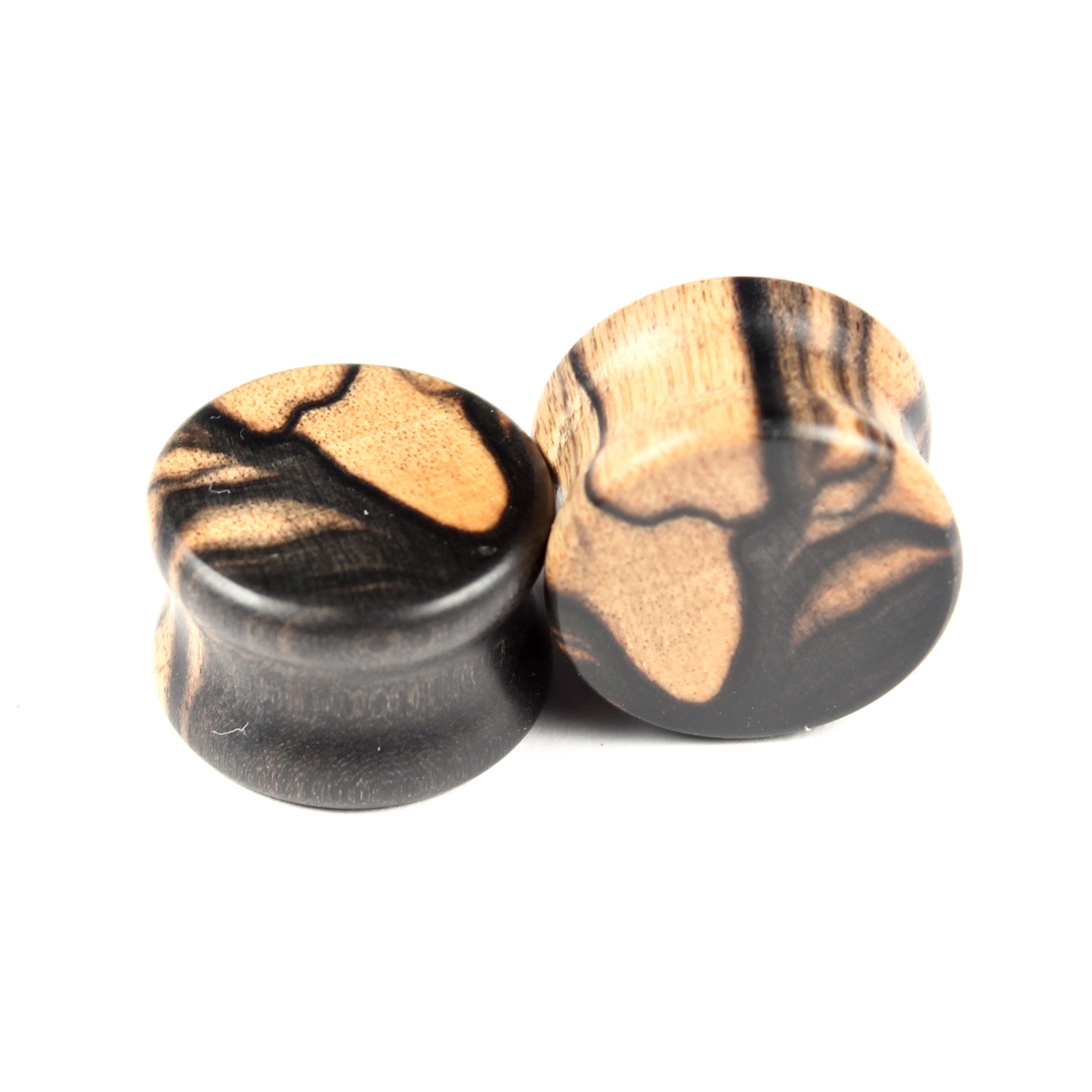 Black and White Ebony Solids - BC Plugs  - 2